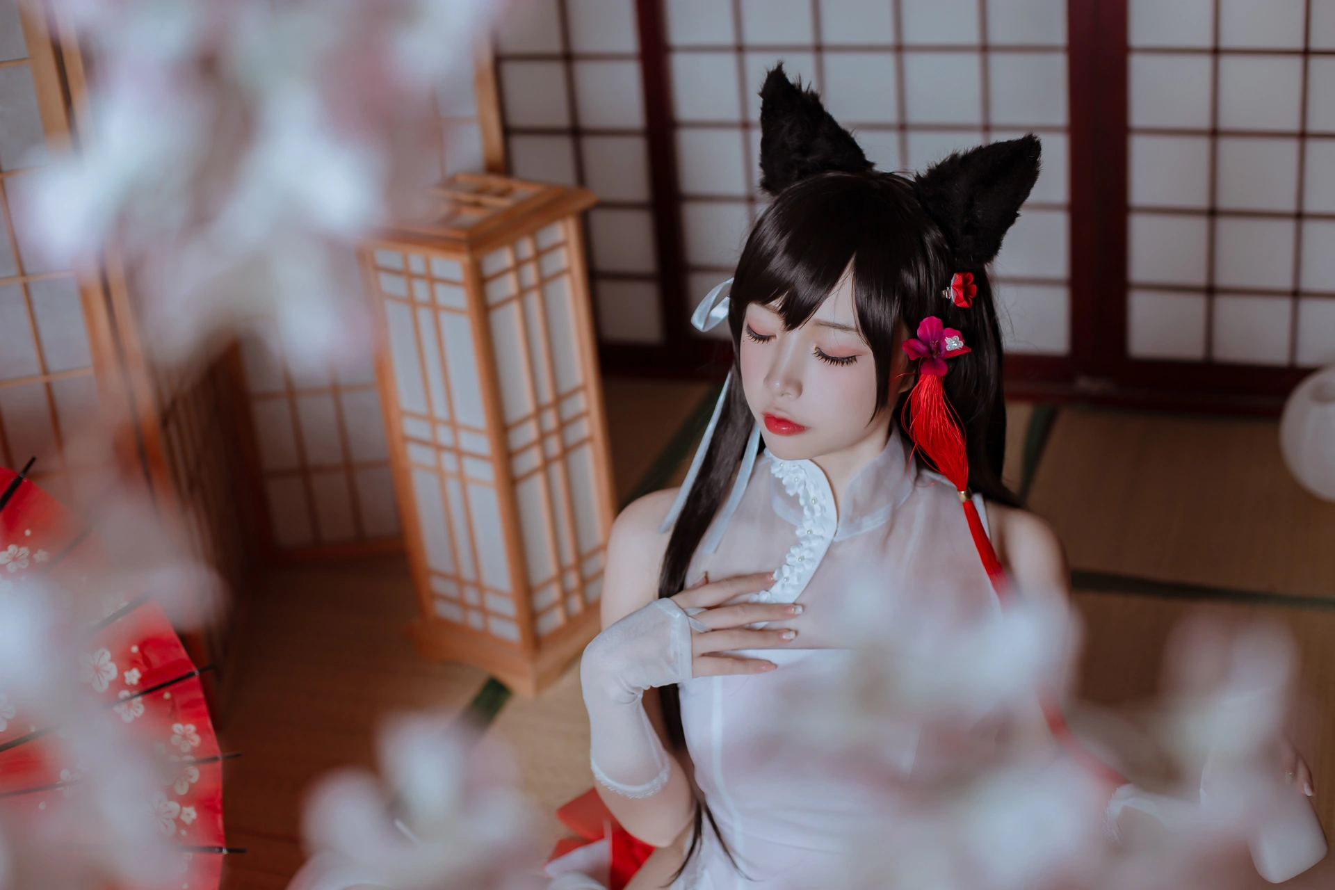 二佐Nisa – NO.193 犬之眷 碧蓝航线 爱宕 旗袍 2